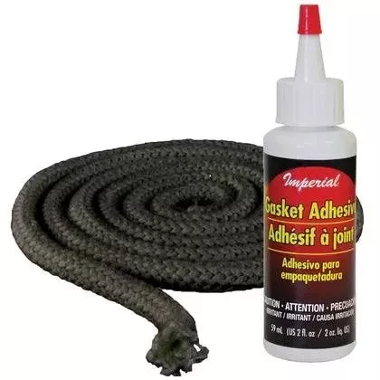 1/4in Door Rope Gasket Kit 7ft with Adhesive