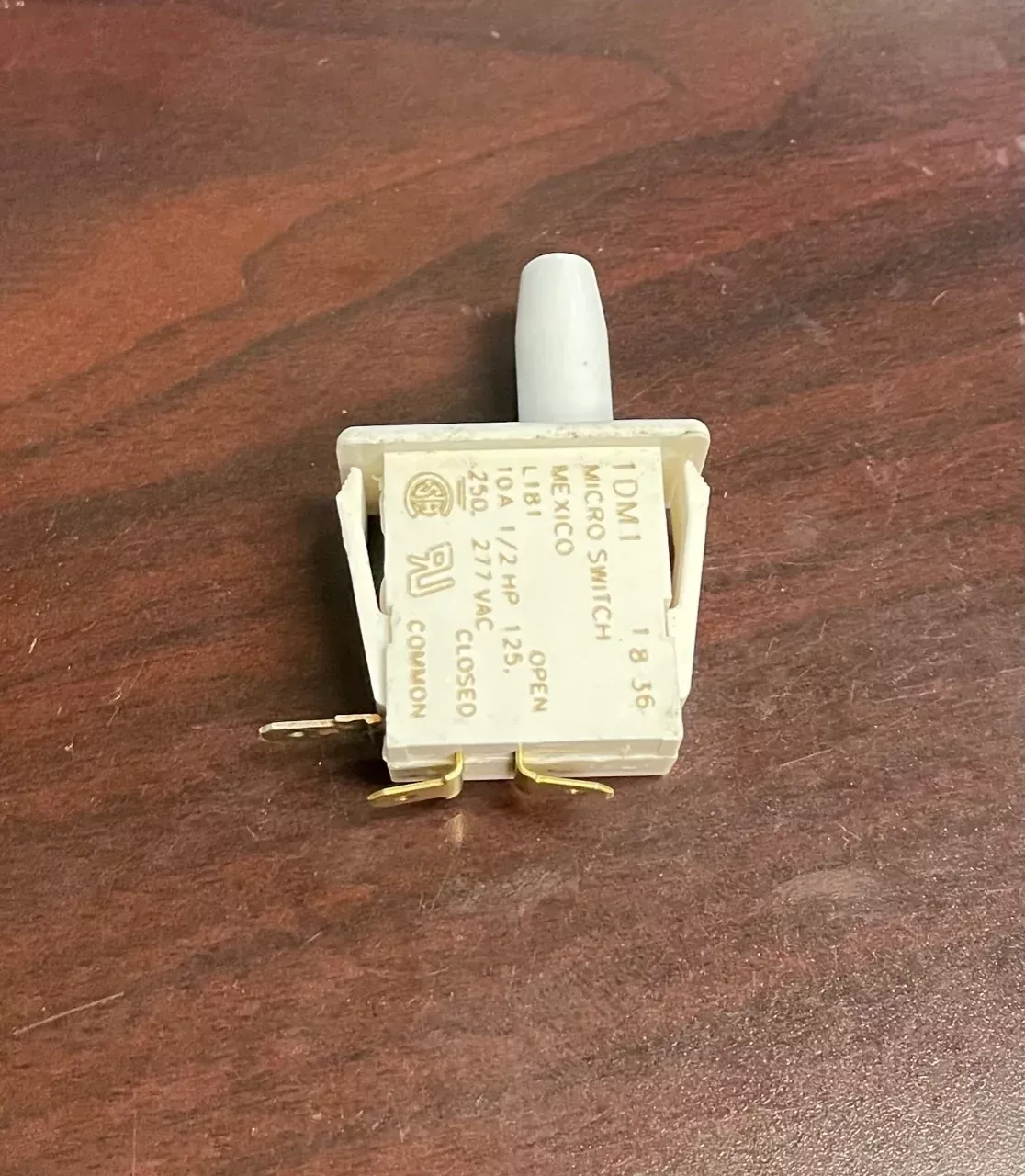 10 Amp Micro Switch, 277 VAC
