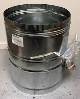 16" Ultra-Zone Round Pressure Regulating Barometric Bypass Damper