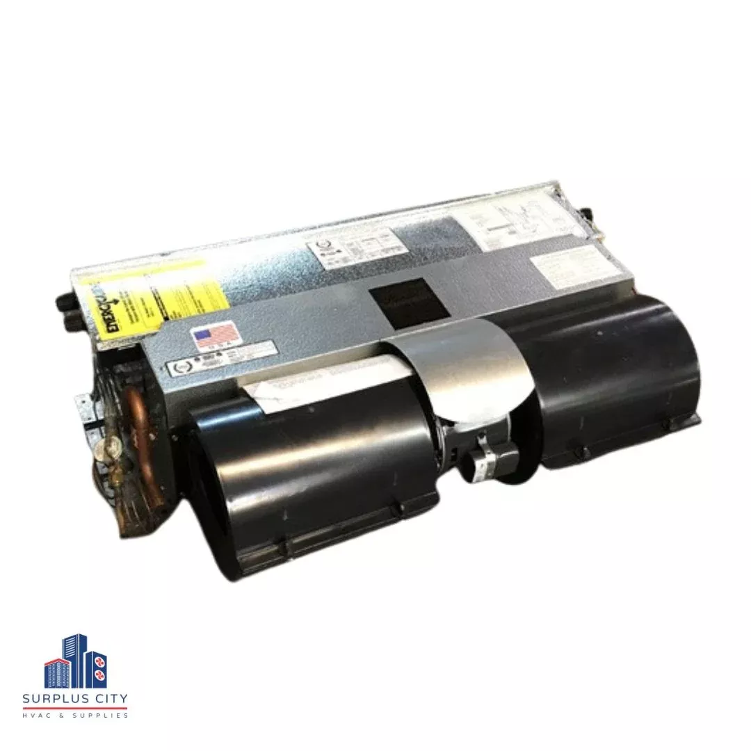 2 Ton AC/HP Double Blower Ceiling Mtd Horiz Fancoil /Less Electric Hea