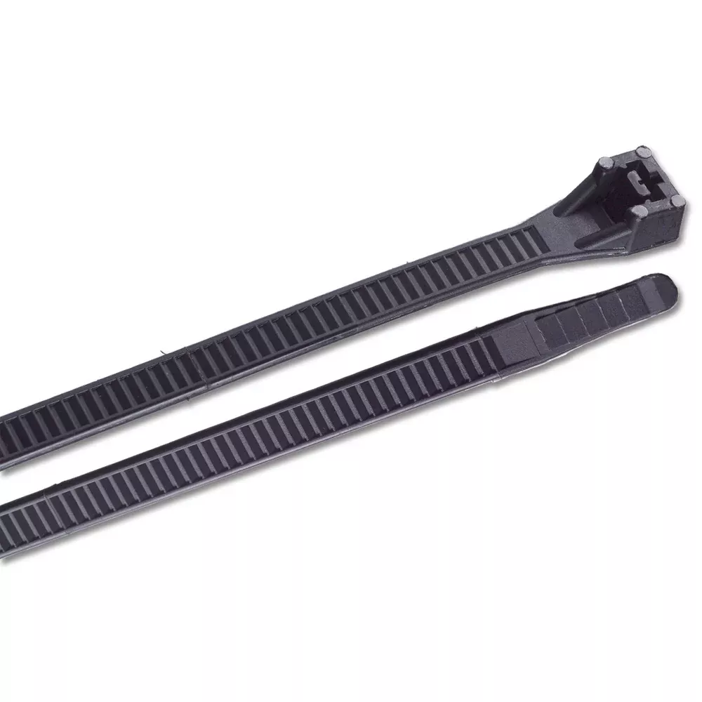 Ancor 15 UV Black Heavy Duty Cable Zip Ties 100 Pack 199260