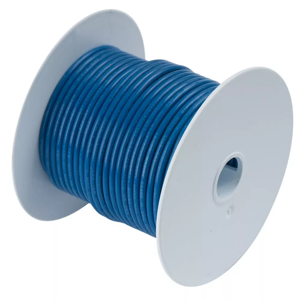 Ancor Dark Blue 18 AWG Tinned Copper Wire 500 100150