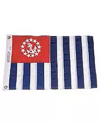 Annin US Power Squadron Flag Nyl-Glo Embroidered