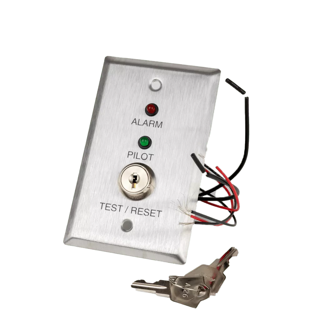 APC MS-KA/P/R Visual Remote With Alarm/Pilot/Test/Reset LEDs For Duct Smoke Detectors
