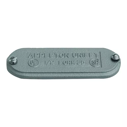Appleton K75-CA 3/4" Blank Cast Cover