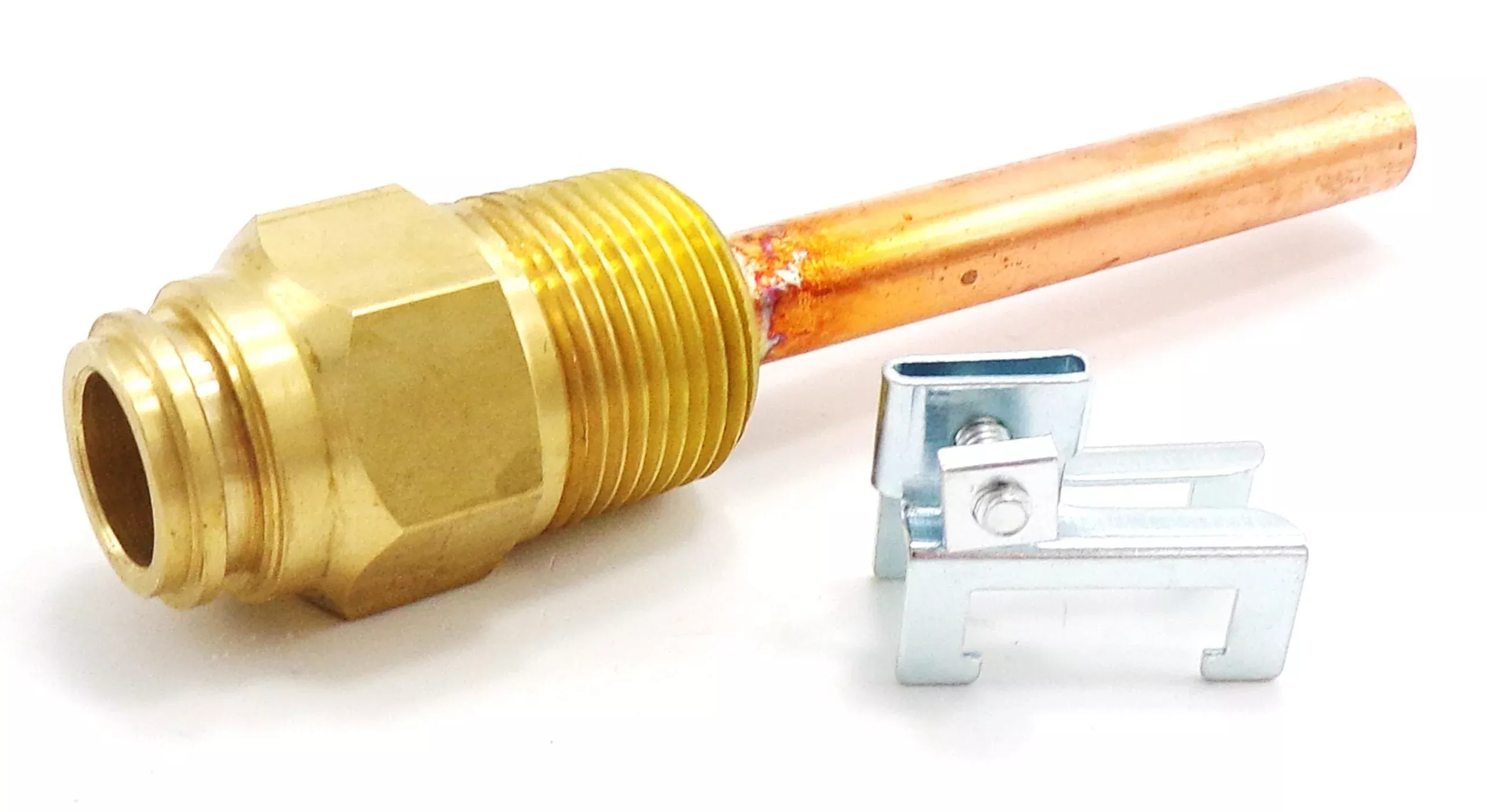Aquastat Immersion Well 3/4 Inch with Clamp