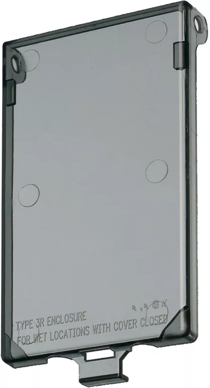 Arlington DBVW 1-Gang Replacement Cover, Vertical, White