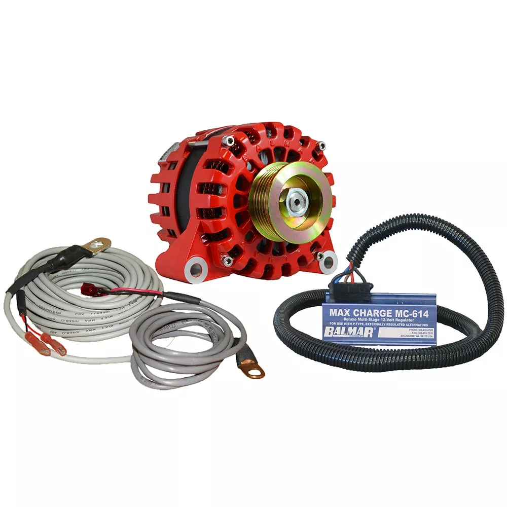 Balmar Alternator Vortec K6 Serpentine Pulley Regulator Temp Sensor -