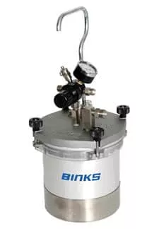 Binks 80-651 2 Quart Propeller Agitator Pressure Cup