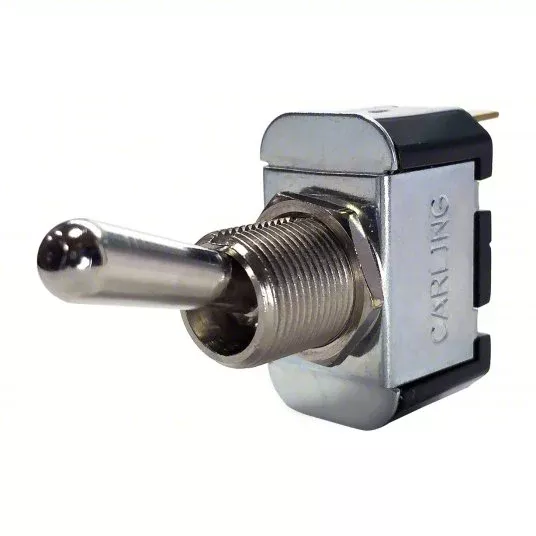 Buck Three Prong Toggle Switch Heavy Duty Metal