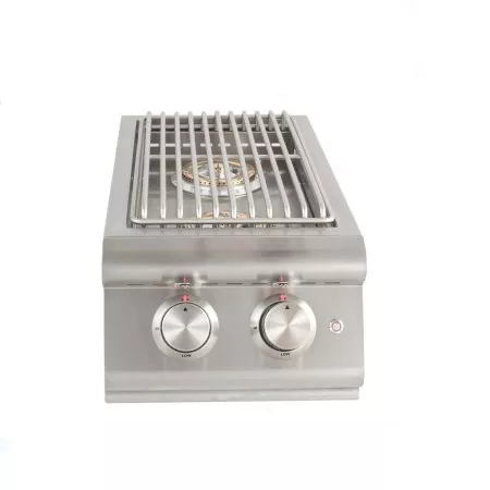 Built-In Premium LTE Blaze Double-Side Burner with Lights - Sauders Hardscape Supply