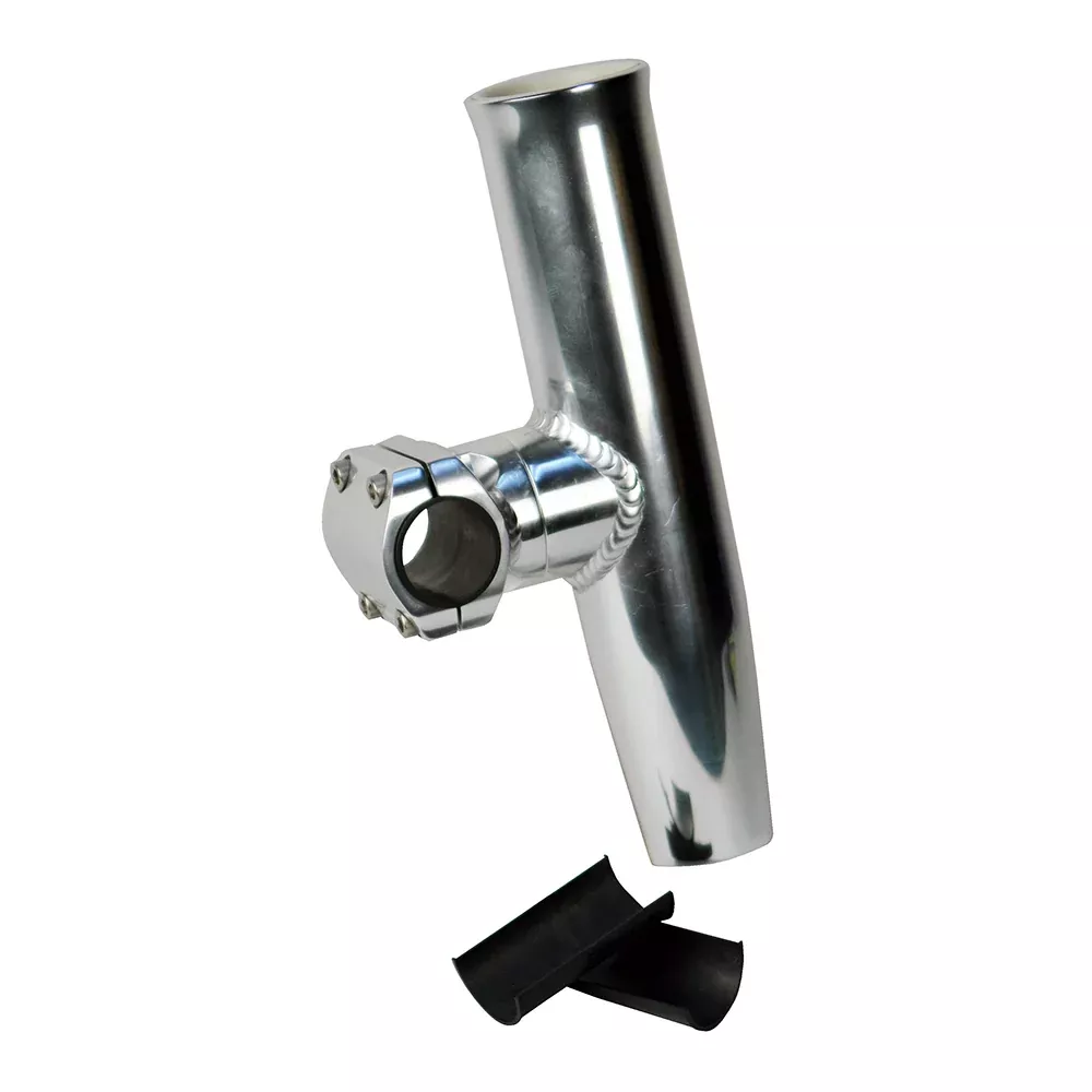 C.E. Smith Adjustable Mid Mount Rod Holder Aluminum 1-1/4" or 1-5/16"