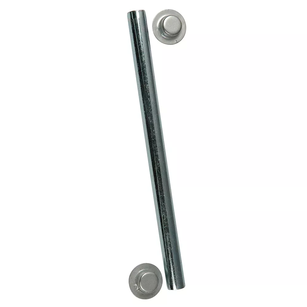 C.E. Smith Package Roller Shaft 1/2" x 12-3/4" w/Cap Nuts - Zinc [1070