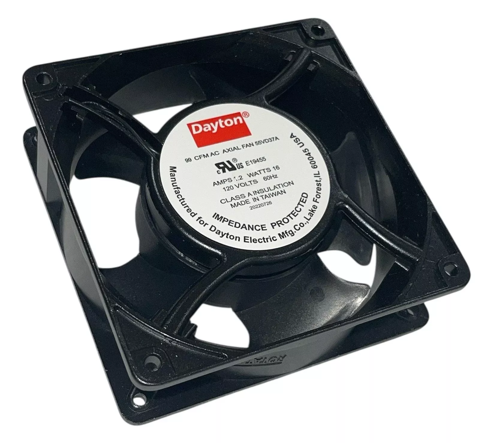 C-Frame Fasco 1BF2107 Boxer Fan – Replacement for CEMI Stoves