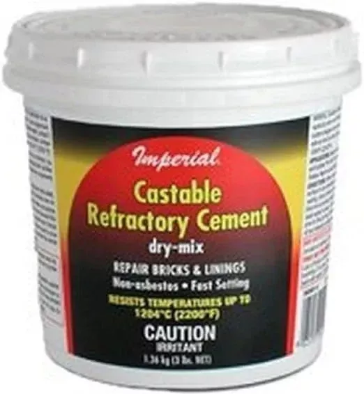 Castable Refractory Cement 3 lb