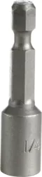 Cully 39014 1/4 x 3" Hex Driver Bits, #6-8 Screw, Magnetic