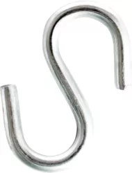 Cully 70012J 3/4" S-Hooks, Zinc