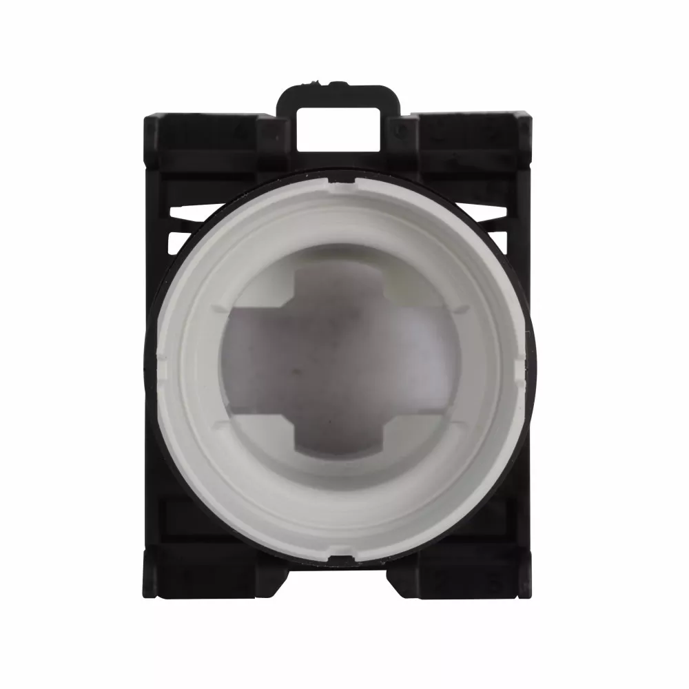 Cutler-Hammer M22-L-X M22 Flush lensless indicating light operator, Indicating Light, Flush, IP66, NEMA 4X, 13, Rk resistance 47, 22.5 mm, Lensless, Illuminated, White, 100, 000 Hours of operation