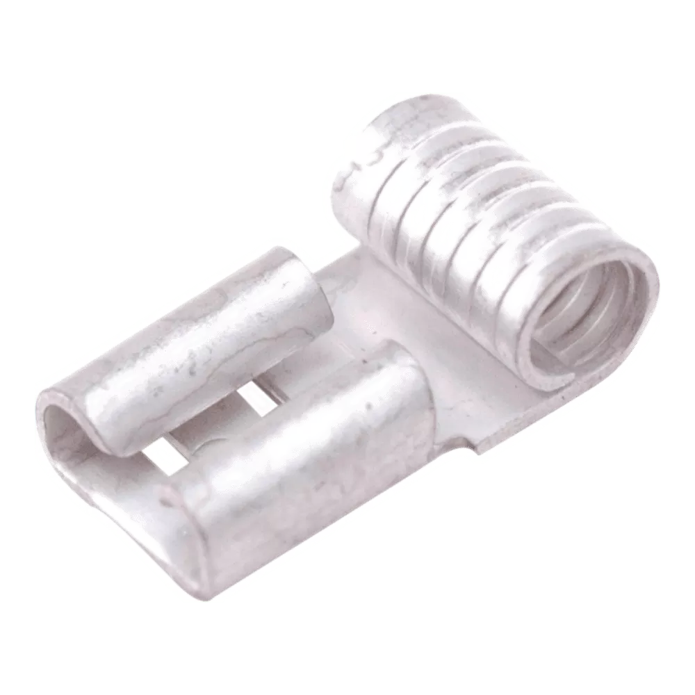 Devco 6224 Non-Insulated Flag Female Slip-On Connectors, 20 Pack