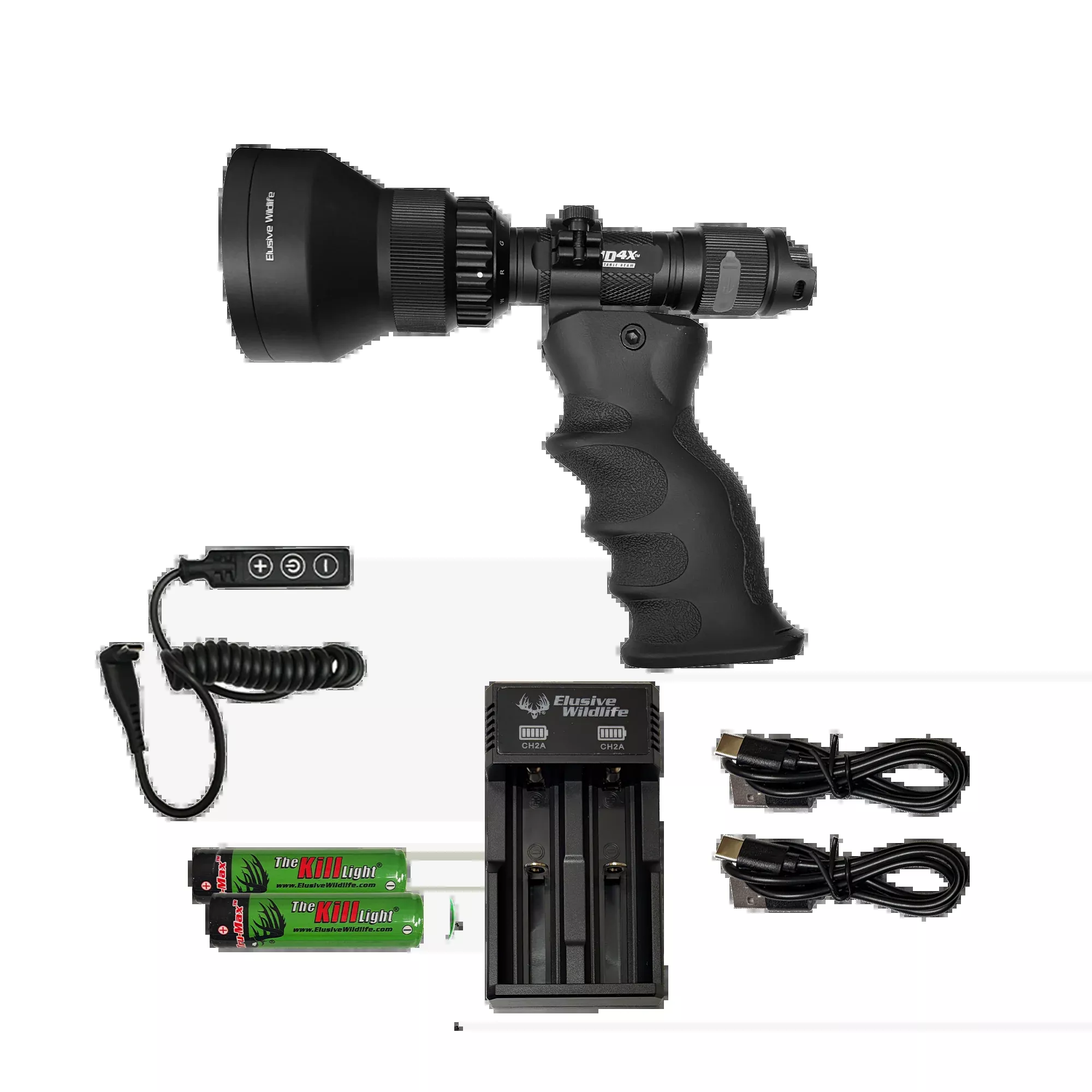 Elusive Wildlife HD4X Spotlight Package Extreme Distance Zoom Focus wi