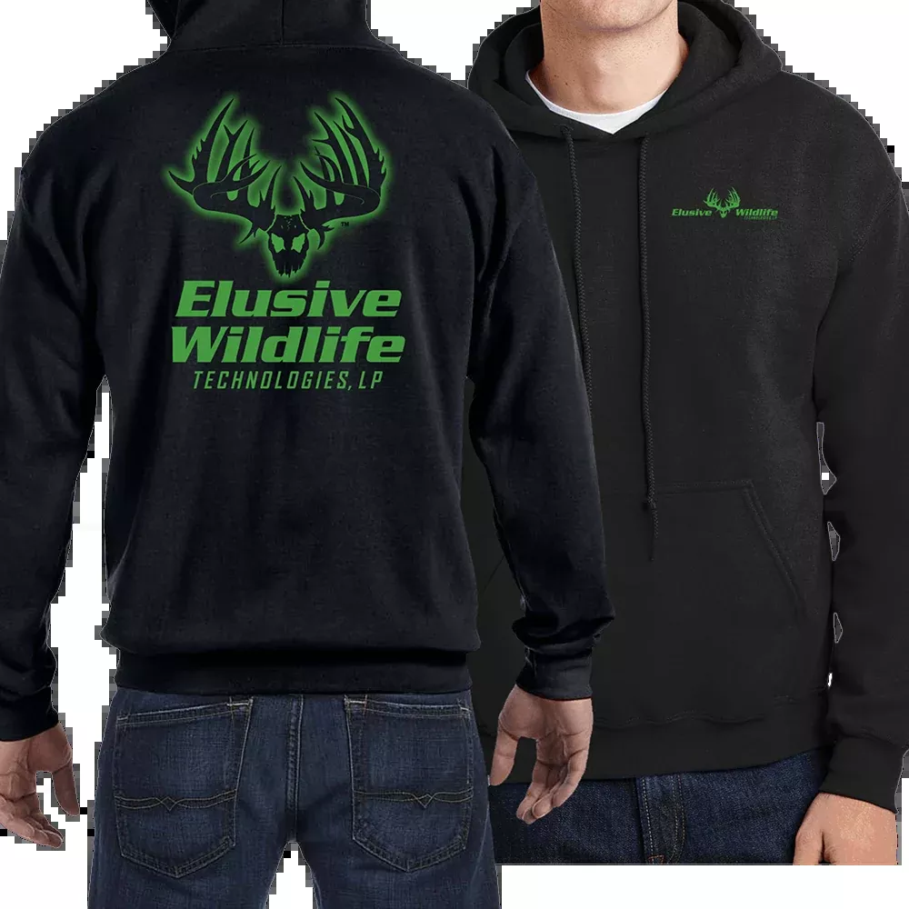 Elusive Wildlife Technologies Pullover Hoodie Intense Green