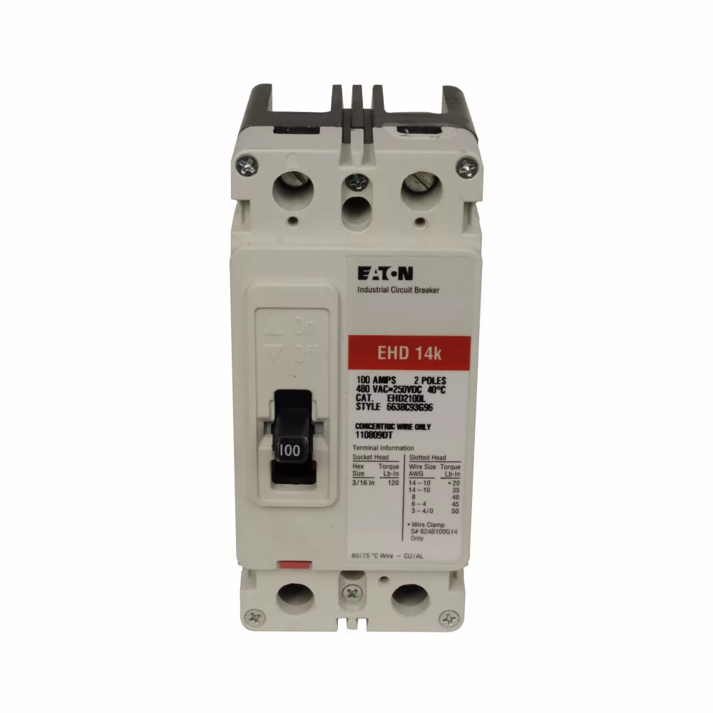 ETN EHD2070 TYPE EHD BRK 2P 70A 480