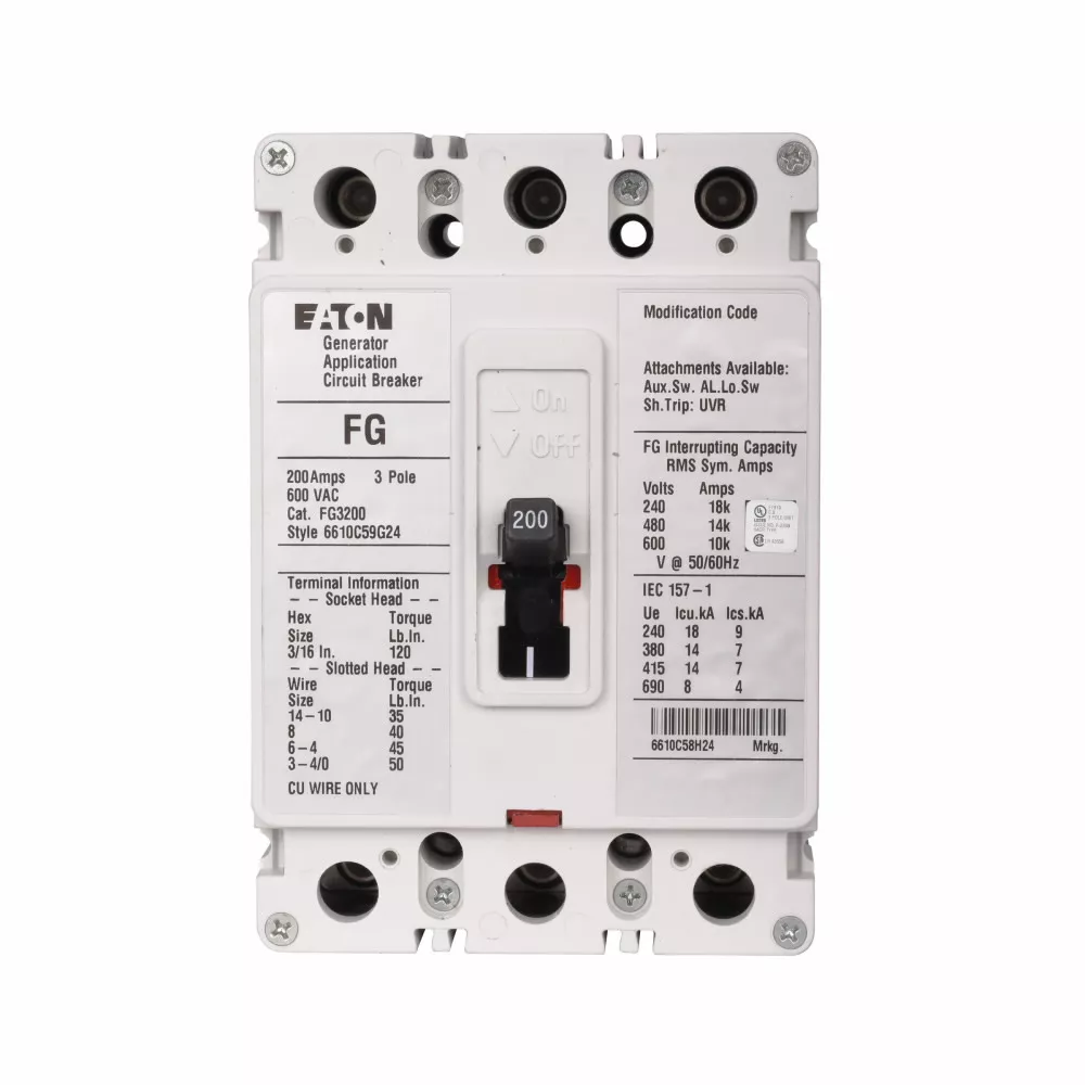 ETN FG3175 FG BREAKER LINE AND LOAD
