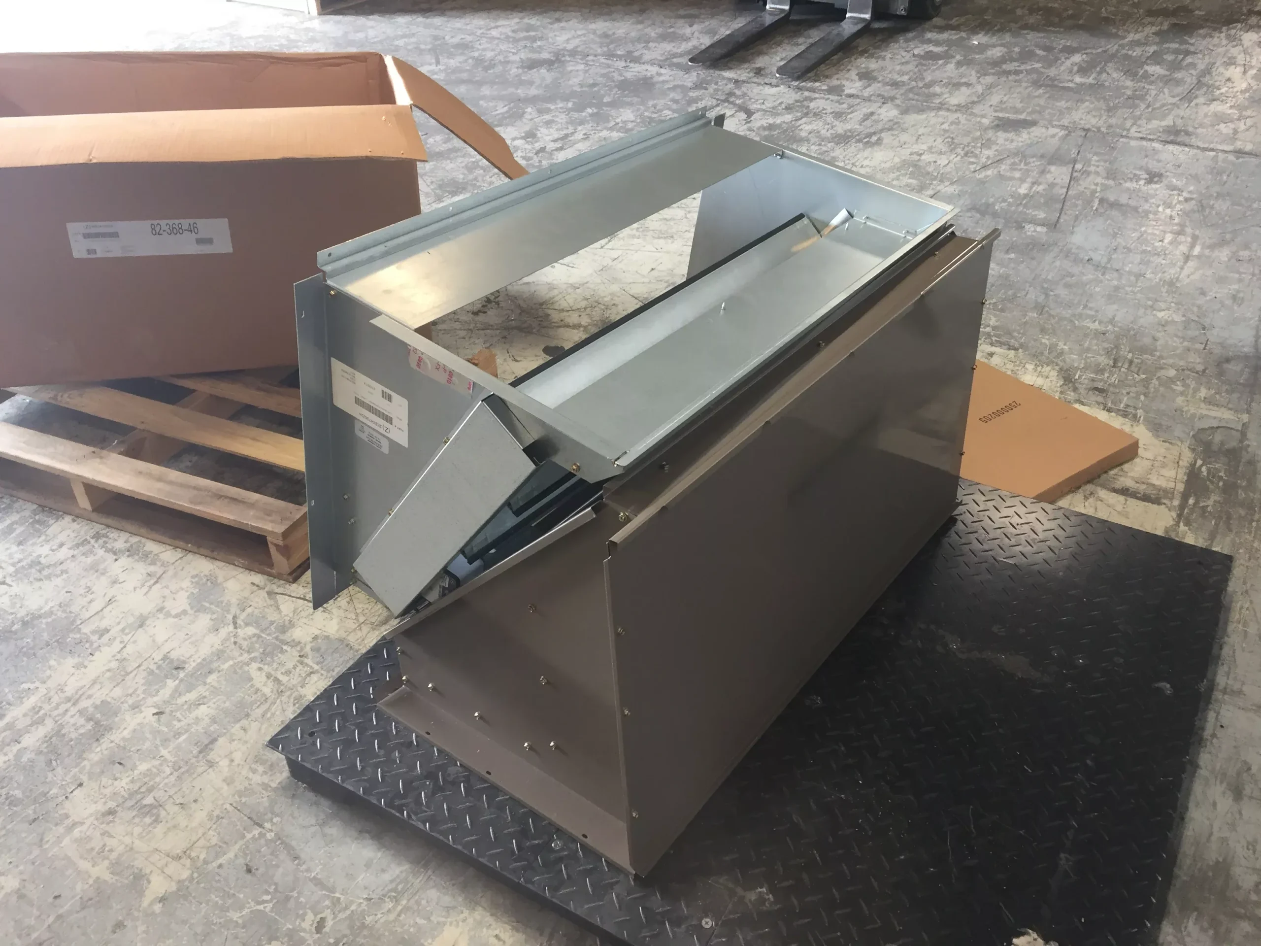 Field Installed Vertical Flow Low Leak Economizer