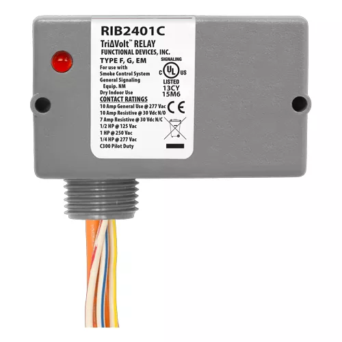 Functional Devices RIB2401C Enclosed Relay
