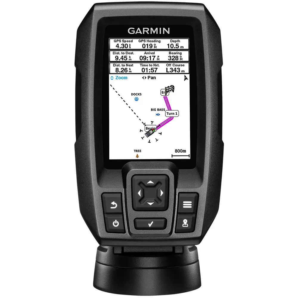 Garmin STRIKER 4 Fishfinder Worldwide Version w/77/200kHz - 4-Pin Tran