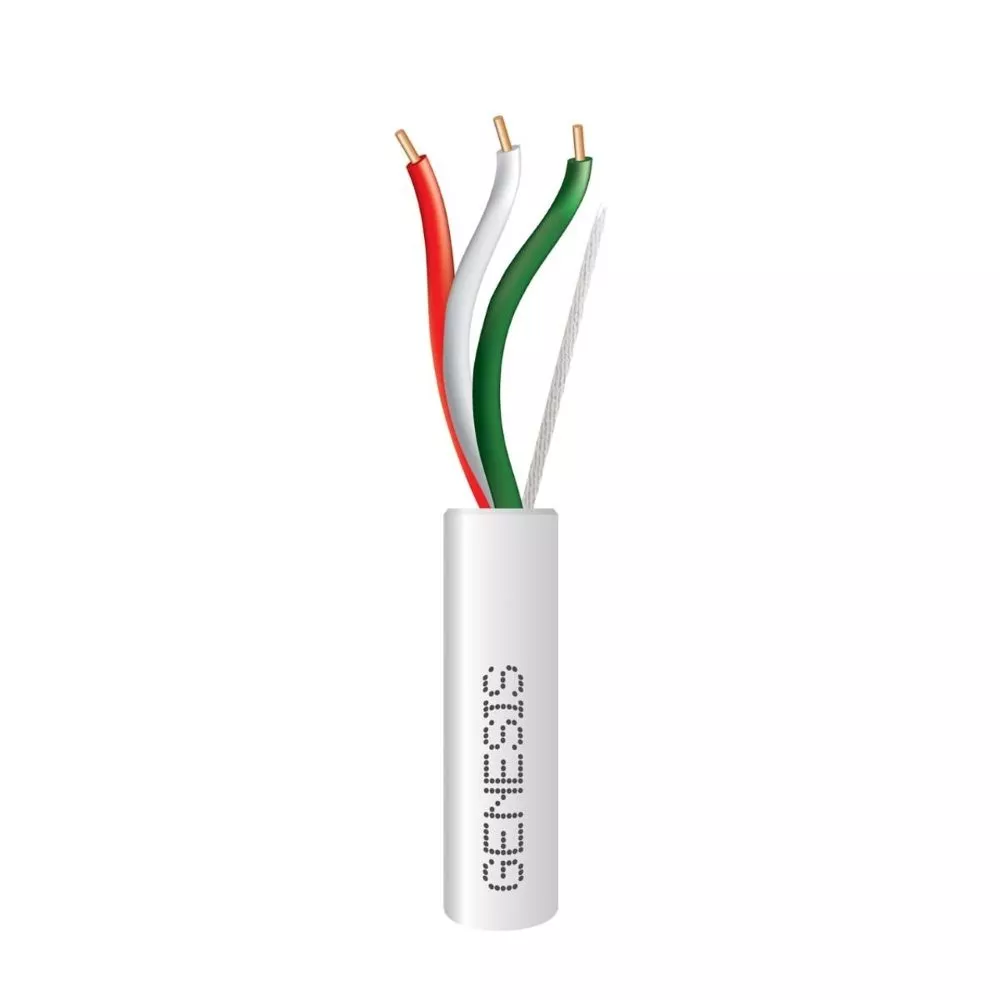 Genesis TWP-18/3 (47614812) Plenum-Rated Solid Thermostat Wire, 500ft Reel