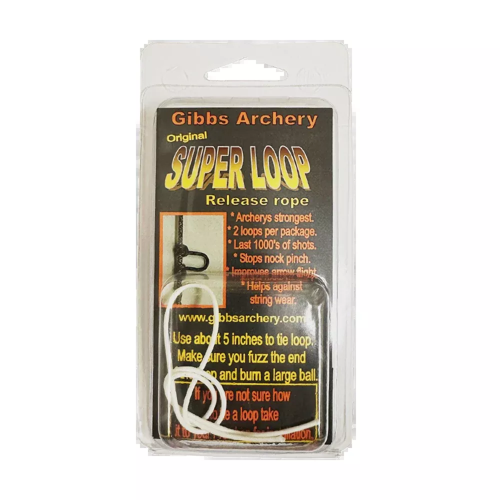 Gibbs Super Glow Cord D-Loop, 12 Inches