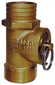 Groco - SSC Bronze Engine Flush Kit and Safety Seacock Conversion - 1-