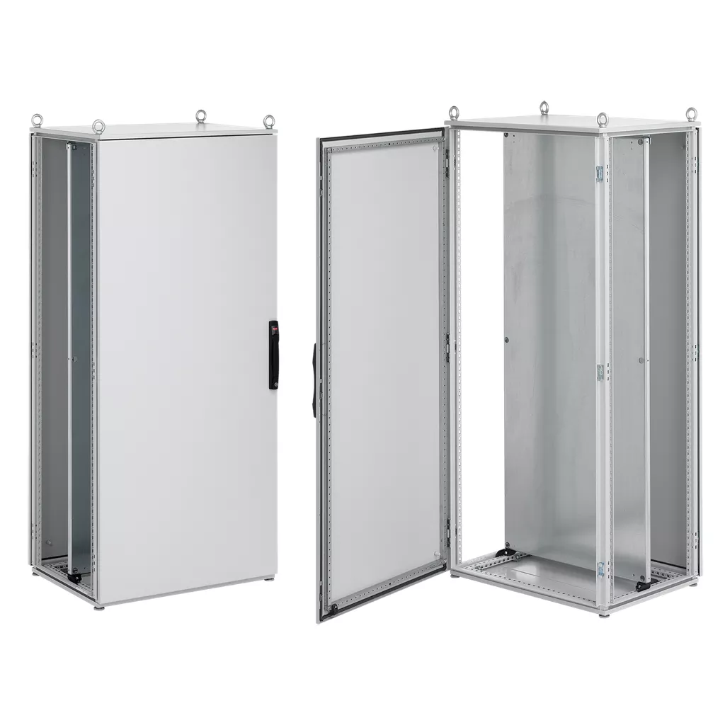 Hoffman PP1866 PROLINE Industrial Packages, Type 12, 1800x 600x 600mm, Lt Gray, Steel