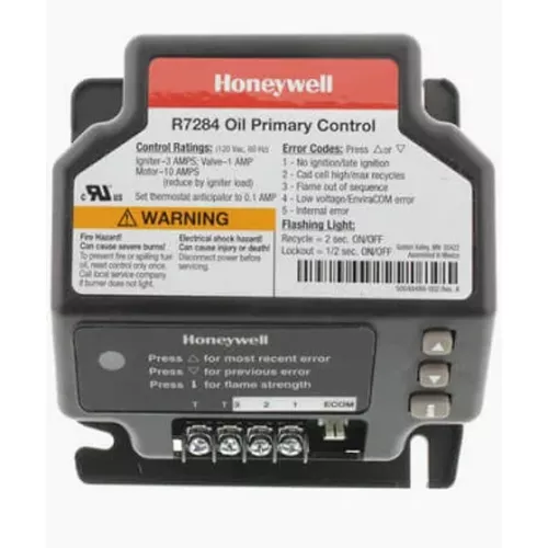 Honeywell R7284B1024 Interrupted Electronic Oil Primary