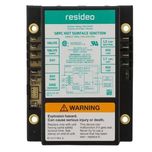 Honeywell S89C1087 Hot Surface Ignition Control