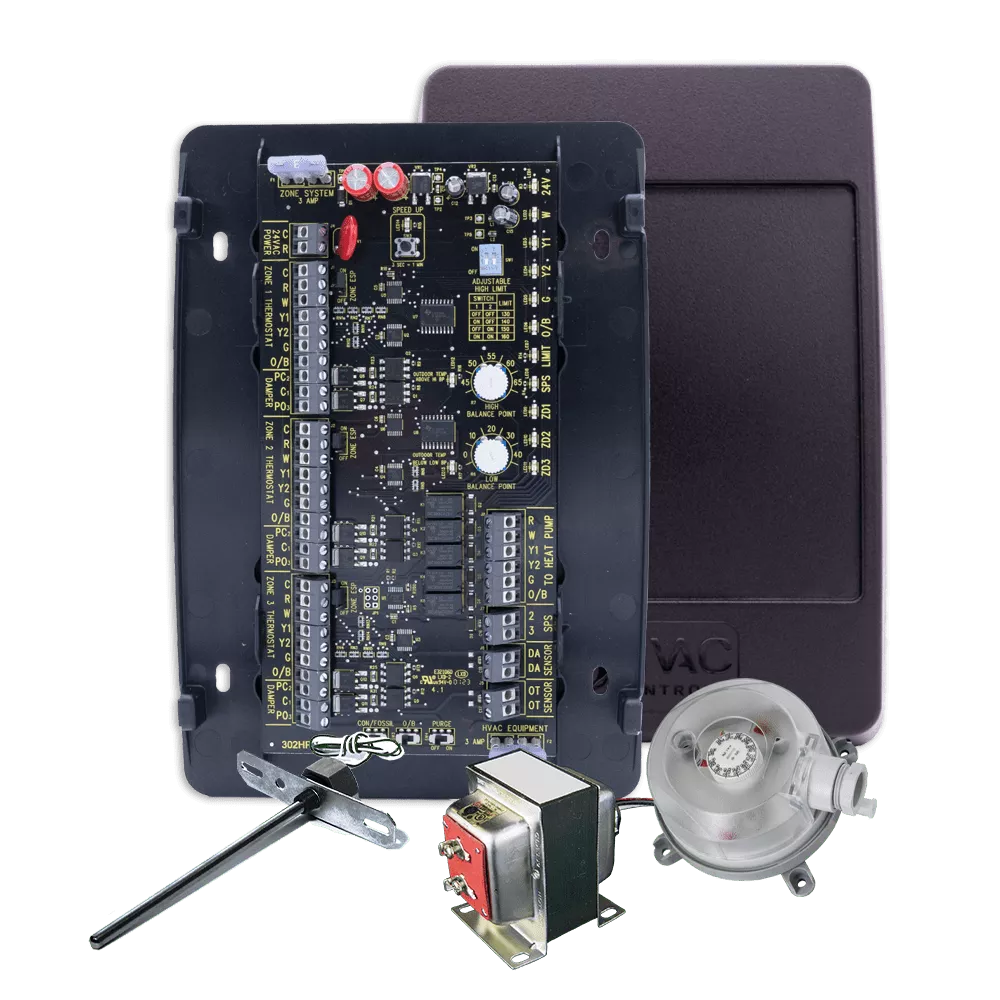 iO HVAC ZP3-HPS-ESP-KIT 3-Zone 3H/2C Control Panel Kit with ESP