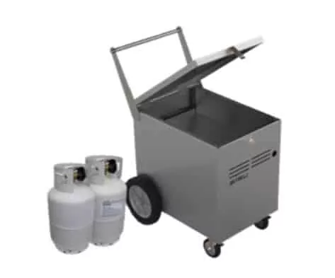 LP Tank Storage Cart