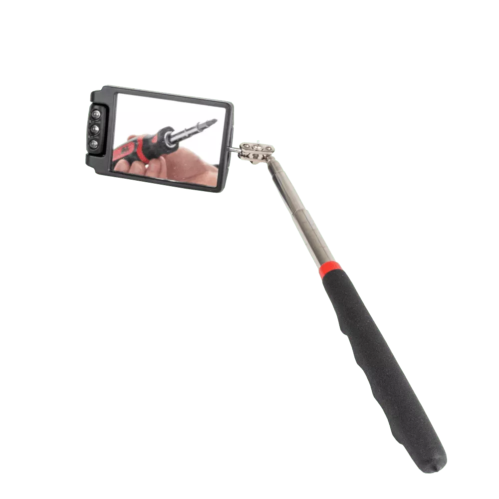 MA-Line MA-IM24A Extendable 2in x 3.25in Rectangle Mirror with LEDs