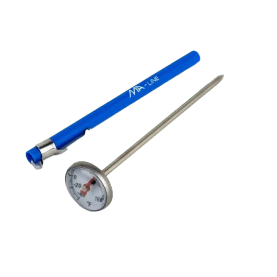 MA-Line MA-PT160B Adjustable Pocket Thermometers with Case and 5in Stem