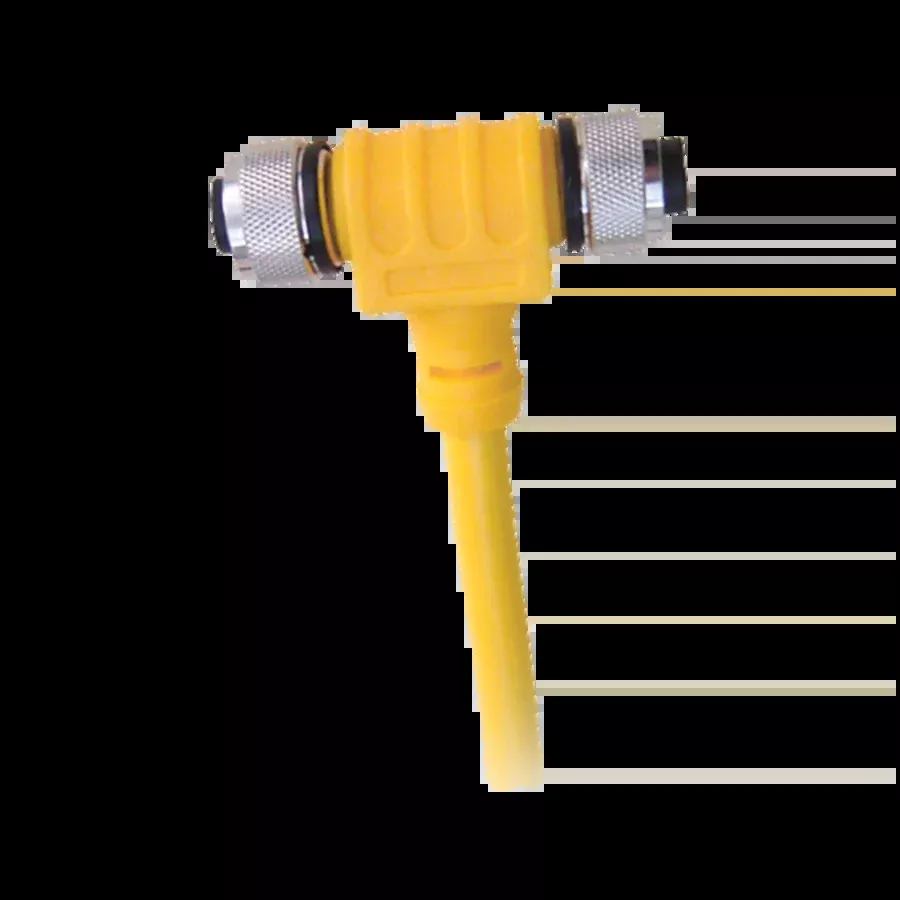 Maretron NMEA 2000 Micro/Mid Powertap Tee - FM (left)/ 5 Meter 4 Wire