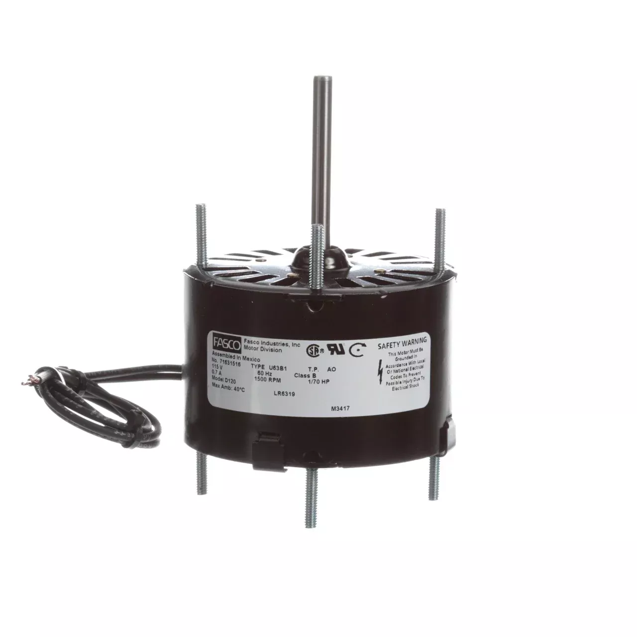 Motors Fasco 1M120 Replacement Motor