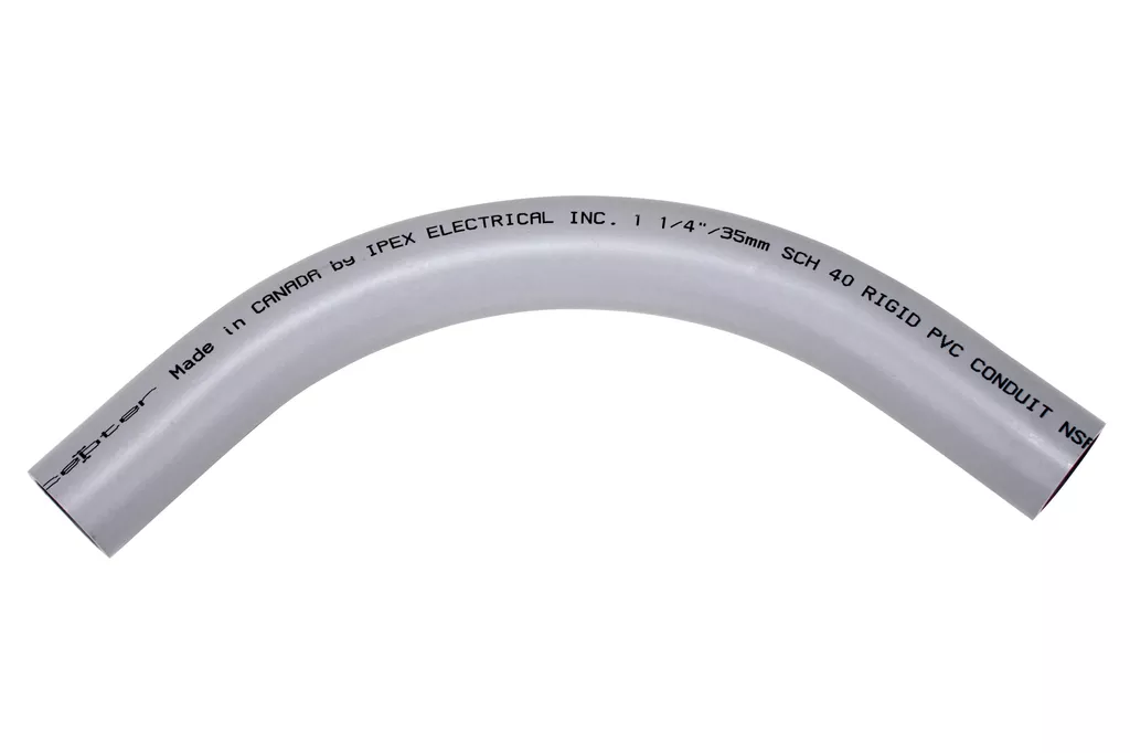 MULTIFIT 078543 1 1/4"x90D PVC STD