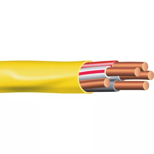 NM-B 12/2-2 Copper w/Ground Non-Metallic Sheathed Branch Multi-Circuit Cable (1000ft Reel)