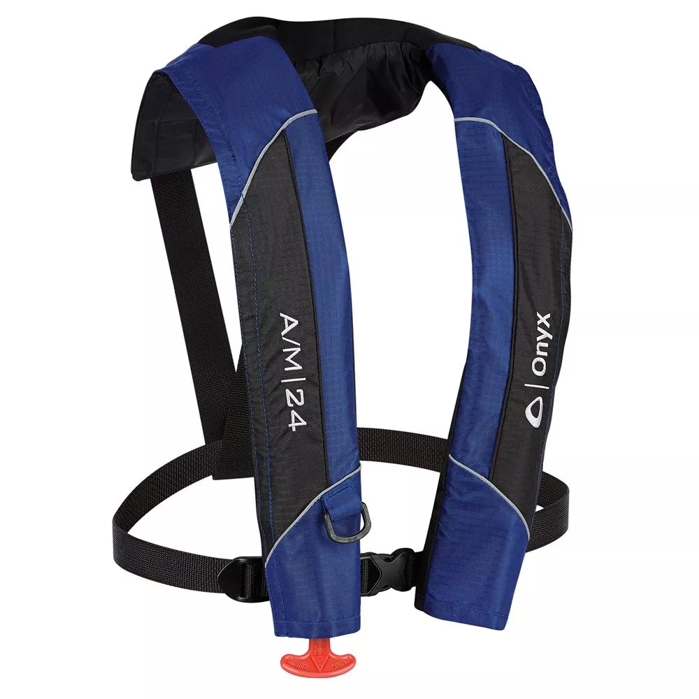 Onyx - Automatic/Manual Inflatable Life Jacket - Blue - 132000-500-004
