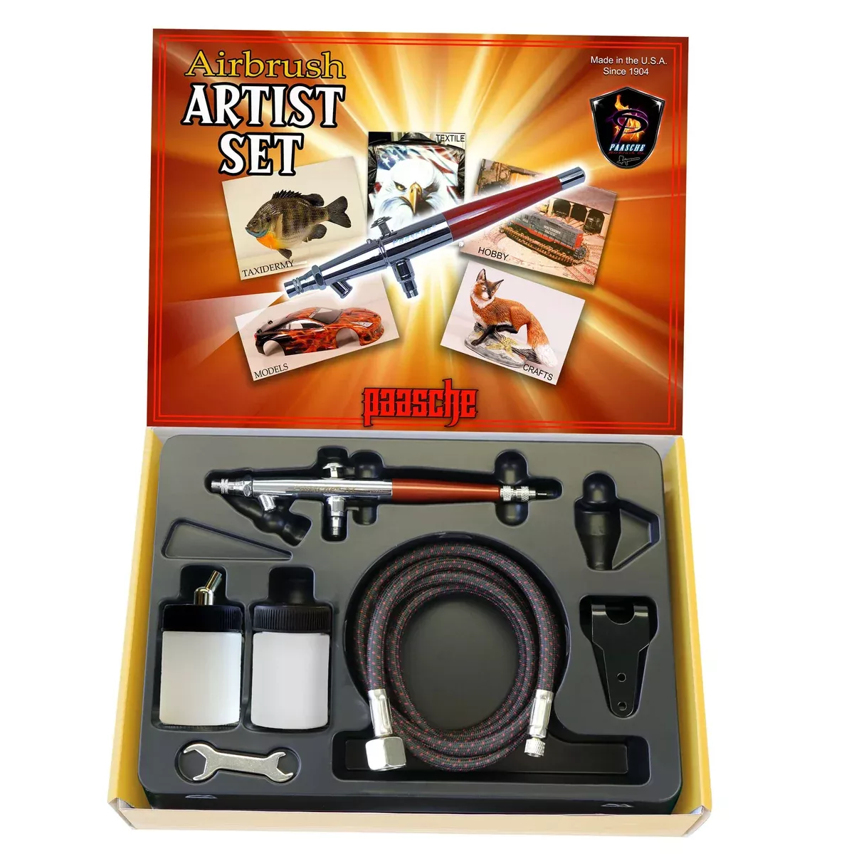 Paasche Single Action Internal Mix Set (0.73 mm head)