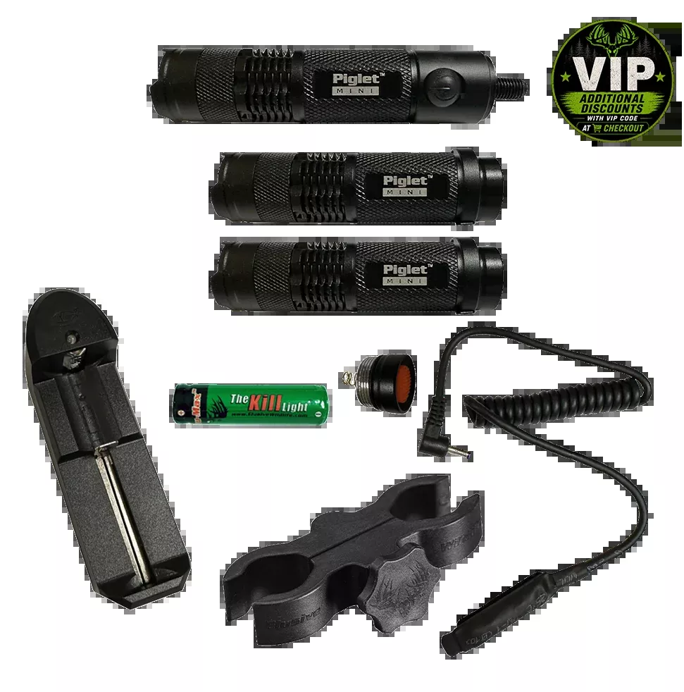 Piglet Mini Archery and Hunting Light Package
