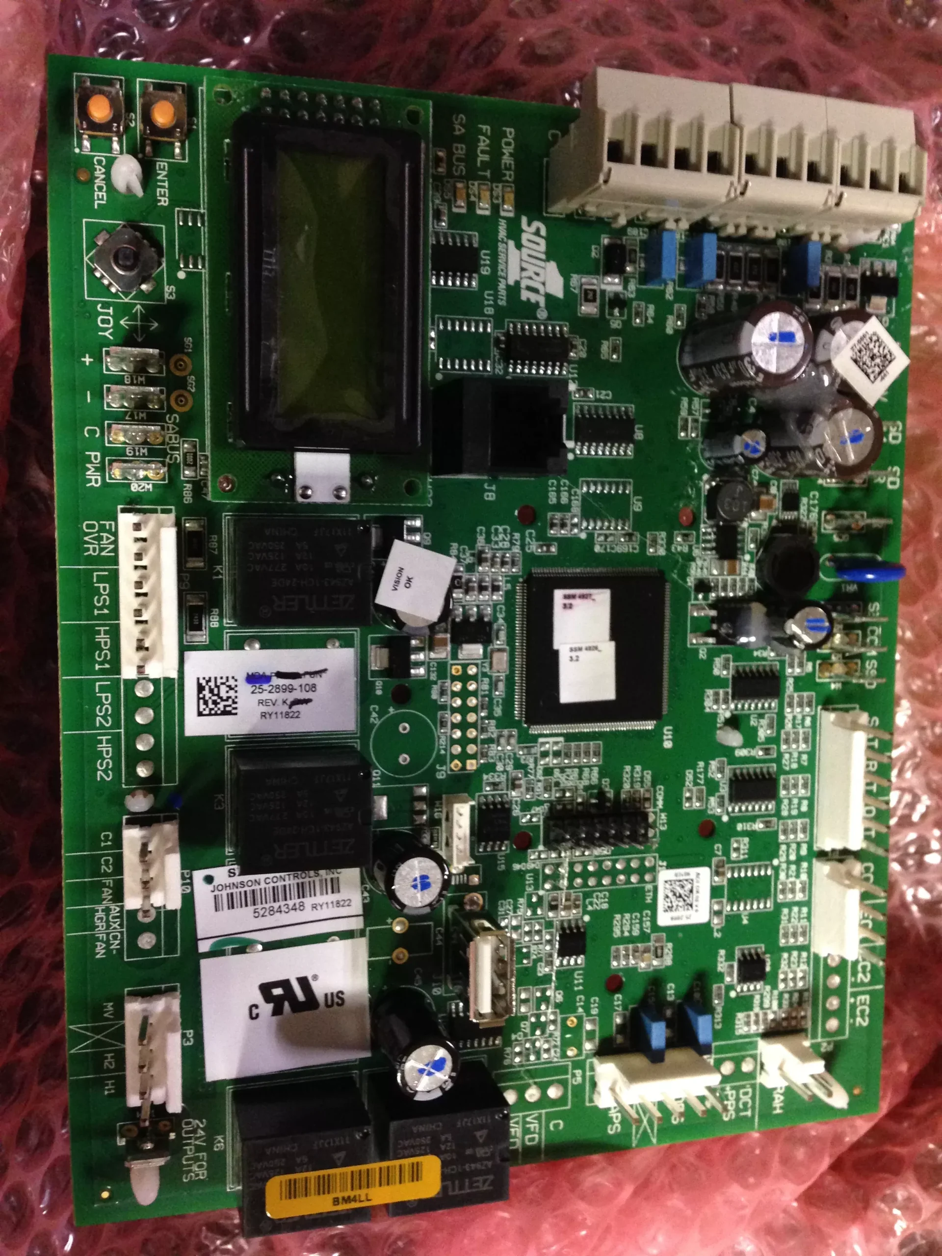 REPLACEMENT CIRCUIT BOARD, SSE 1 STAGE NO COMM