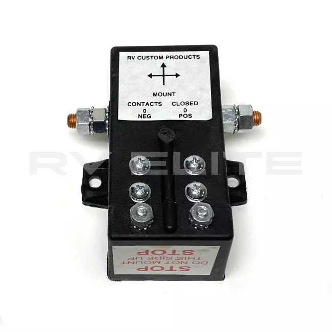 RV Battery Disconnect Solenoid without Harness Voltage