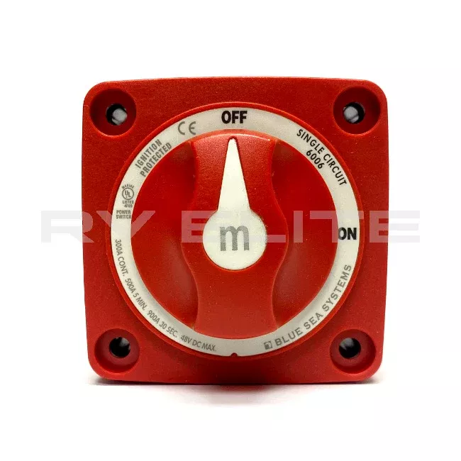 RV Battery Disconnect Switch Voltage